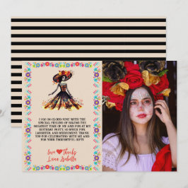 シュガースカルディアデロスミュートスデイオブザデッド サンキューカード