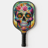 シュガースカルディアデロスミュートスデイオブザデッド ピックルボールラケット (裏面)