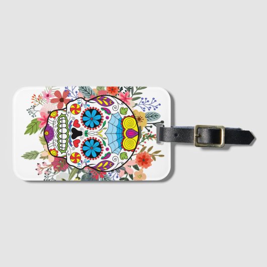 シュガースカルディアデロスミュートスデイオブザデッド ラゲッジタグ (正面横)