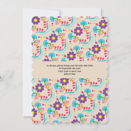 シュガースカルディアデロスミュートスデイオブザデッド 招待状 (裏面)