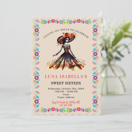 シュガースカルディアデロスミュートスデイオブザデッド 招待状 (スタンド正面)