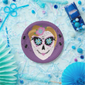 シュガースカルディアデロスミュートスハロウィーン ペーパープレート (パーティー)