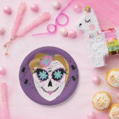 シュガースカルディアデロスミュートスハロウィーン ペーパープレート (パーティー)