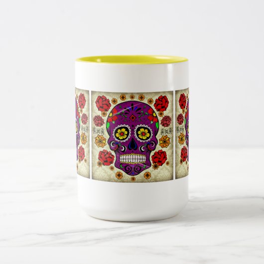 シュガースカルディアデロスミュートスムグ ツートーンマグカップ (中央)