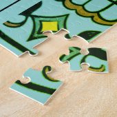 シュガースカルディアデロスムエルトスターコイズ ジグソーパズル (側面)