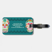 シュガースカルディアデロスムエルトスモノグラムの ラゲッジタグ (裏面横)