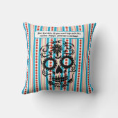 シュガースカルデイオブザデッドディーアデムエルトス クッション (裏面)