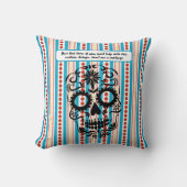 シュガースカルデイオブザデッドディーアデムエルトス クッション (正面)