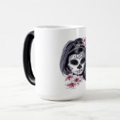 シュガースカルデイオブザデッドディーアデムエルトス モーフィングマグカップ (正面左)