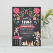 シュガースカルデイオブザデッドハロウィーン誕生日 招待状 (スタンド正面)