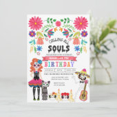 シュガースカルデイオブザデッドハロウィーン誕生日 招待状 (スタンド正面)