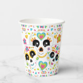 シュガースカルデイオブザデッドハロウィーン誕生日 紙コップ (裏面)