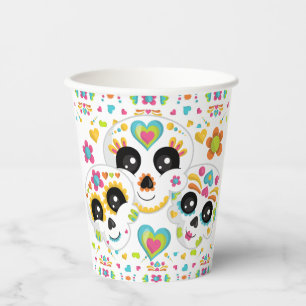 シュガースカルデイオブザデッドハロウィーン誕生日 紙コップ