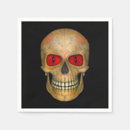 シュガースカルデッドブードゥーゾンビカクテルナプキンス スタンダードカクテルナプキン