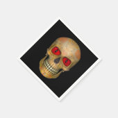 シュガースカルデッドブードゥーゾンビカクテルナプキンス スタンダードカクテルナプキン (角)