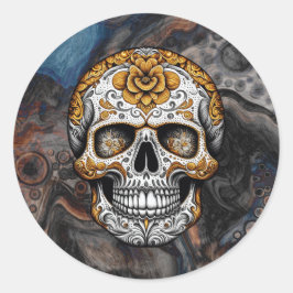 シュガースカルハロウィーンディーアデムエルトス ラウンドシール