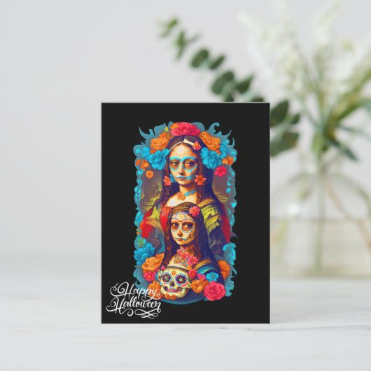 シュガースカルハロウィーン、ディアデロスミュートス ポストカード (スタンド正面)