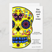 シュガースカルパーティー 招待状 (正面/裏面)