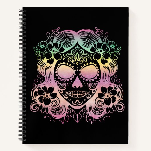シュガースカルビューティフルラカトリナデイオブザデッド ノートブック (正面)