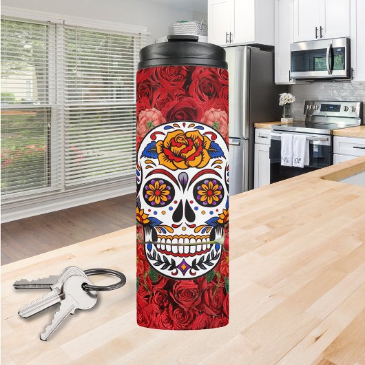 シュガースカルピンクレッドローゼズホリデーズ タンブラー