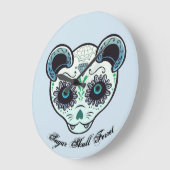 シュガースカルフェレークロック ラージ壁時計 (傾斜)