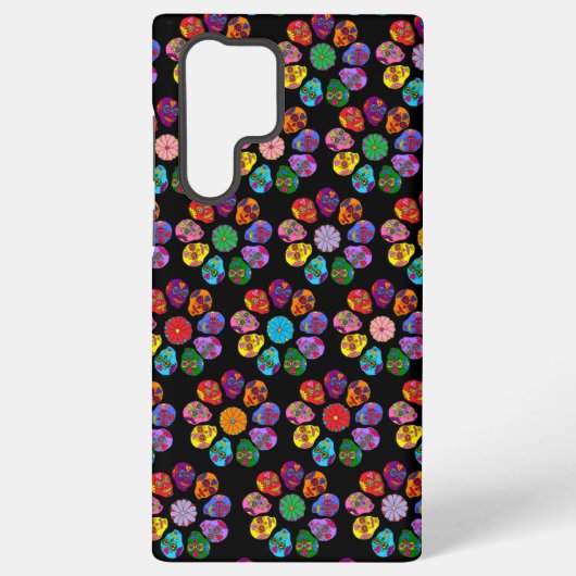 シュガースカルフラワー SAMSUNG GALAXYケース (裏面)