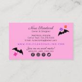 シュガースカルフローラカラベラパペルピカドブティック 名刺 (裏面)