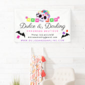 シュガースカルフローラカラベラパペルピカドブティック 横断幕 (インサイチュ)