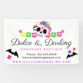 シュガースカルフローラカラベラパペルピカドブティック 横断幕