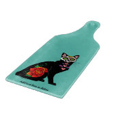 シュガースカルブラックキャット カッティングボード (角)