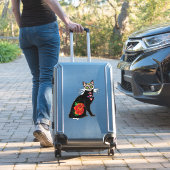 シュガースカルブラックキャット シール (スーツケースインサイチュ)