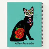 シュガースカルブラックキャット ノートブック (裏面)