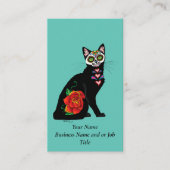 シュガースカルブラックキャット 名刺 (正面)