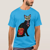 シュガースカルブラックキャット Tシャツ (正面)