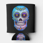 シュガースカルブルーフローラクーラーボックス 缶クーラー (裏面)