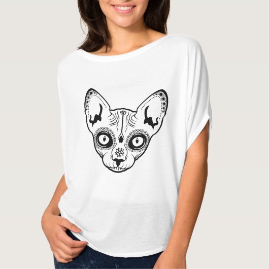 シュガースカルボリスザキャット Tシャツ (正面)