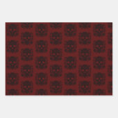 シュガースカルラッピング紙ディアデロスムエルトス ラッピングペーパーシート (正面3)