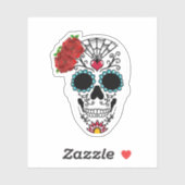 シュガースカルレッドローズ シール (シート)