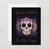 シュガースカル招待状 招待状 (正面/裏面)