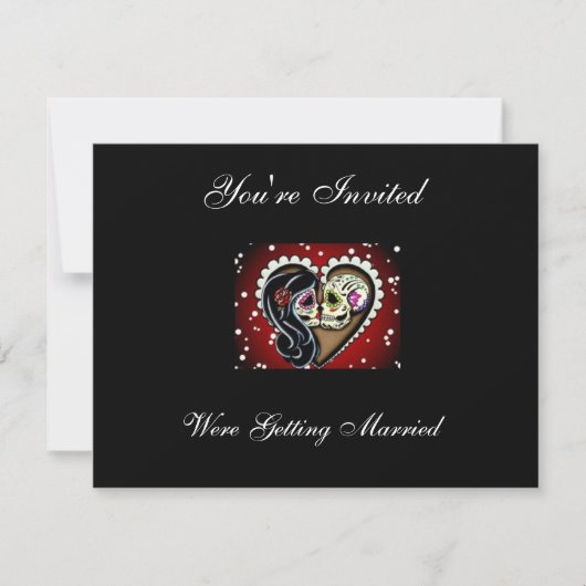 シュガースカル招待状 招待状 (正面)