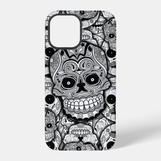 シュガースカル柄 iPhoneケース (裏面)