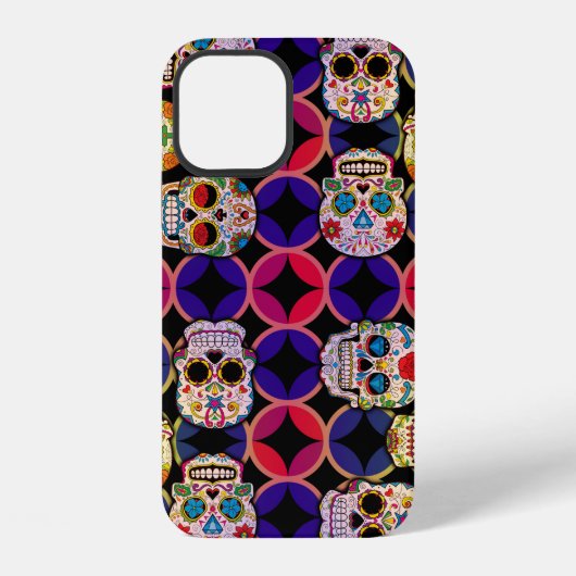 シュガースカル柄 iPhoneケース (裏面)