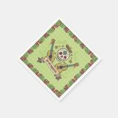 シュガースカル&ギタスディアデミュートス | ナプキン スタンダードカクテルナプキン (角)