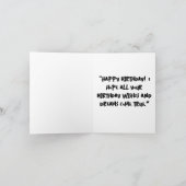 シュガースカル グリーティングカード (内部)