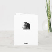 シュガースカル チャウ - アートのグリーティングカード カード (裏面)