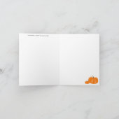 シュガースカル チャウ - アート グリーティング カード (内部)