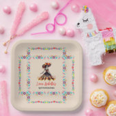 シュガースカル ディア・デ・ロス・ムエルトス 死者の日 ペーパープレート (パーティー)