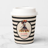 シュガースカル ディア・デ・ロス・ムエルトス 死者の日 紙コップ (裏面)