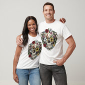 シュガースカル ディア デ ロス ムエルトス 死者の日 Tシャツ (ユニセックス)