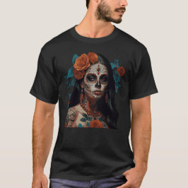 シュガースカル フラワー クラウン Tシャツ